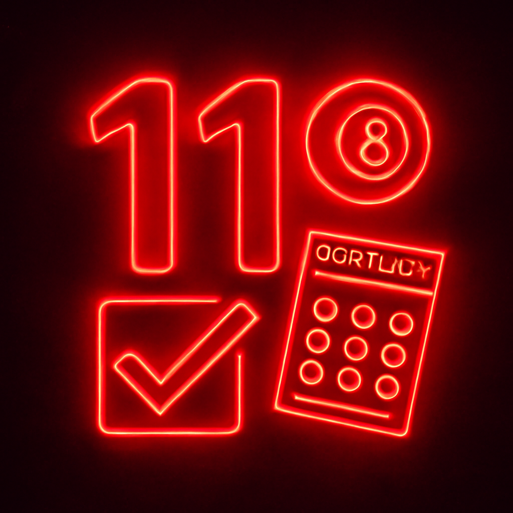 Icon representing login assistance for 11 Lottery.