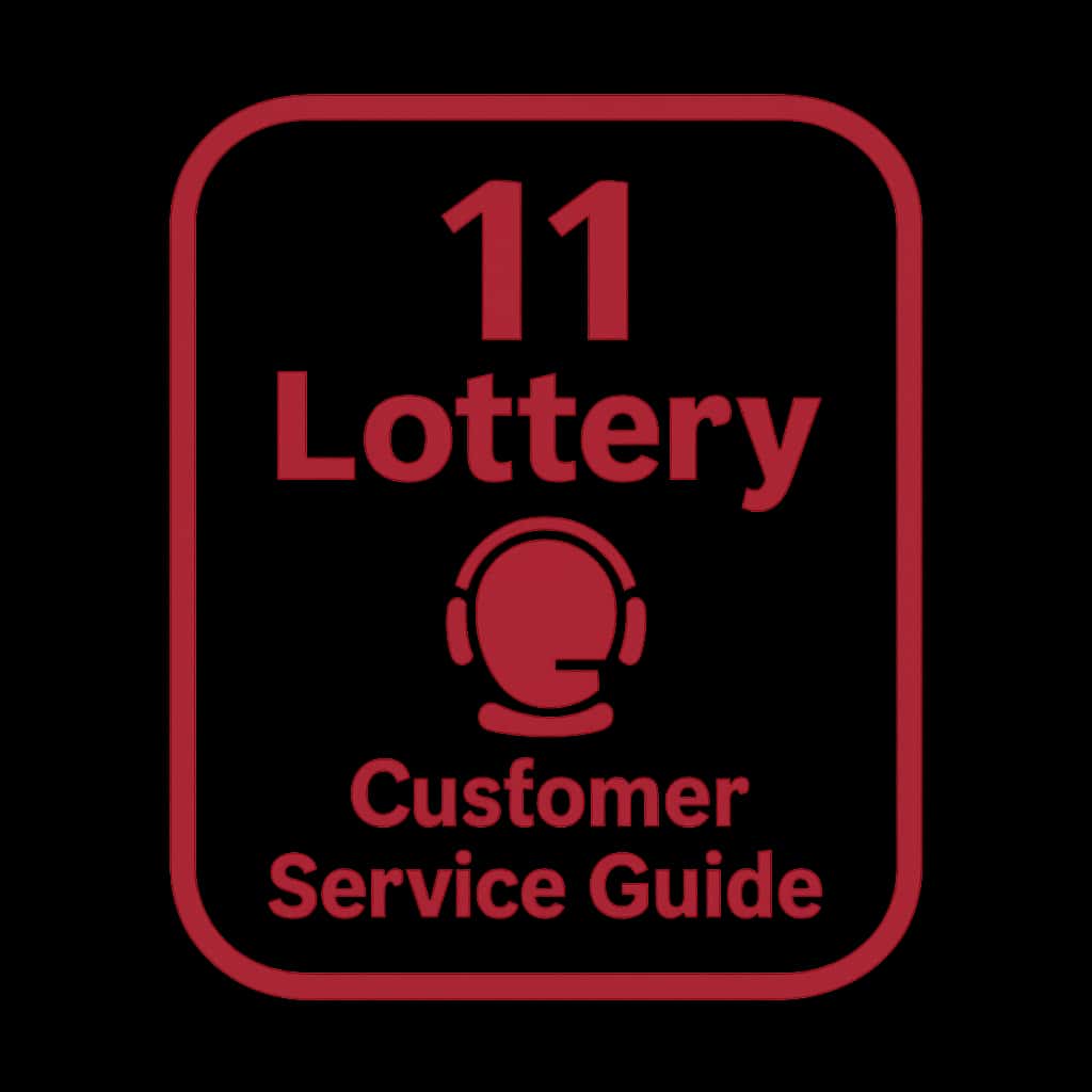 An icon symbolizing the 11 Lottery Customer Service Guide.