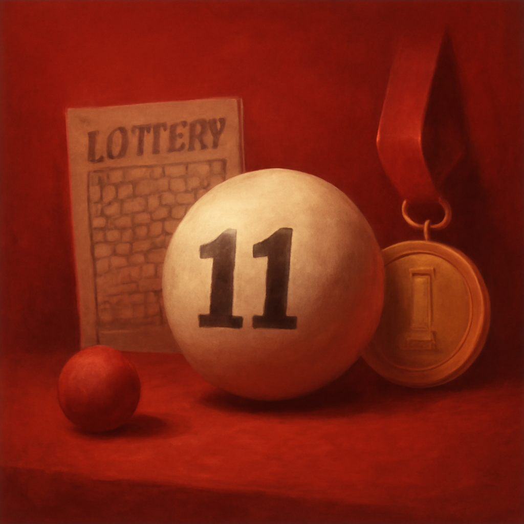 An icon representing resources for preventing fraud in the 11 Lottery.