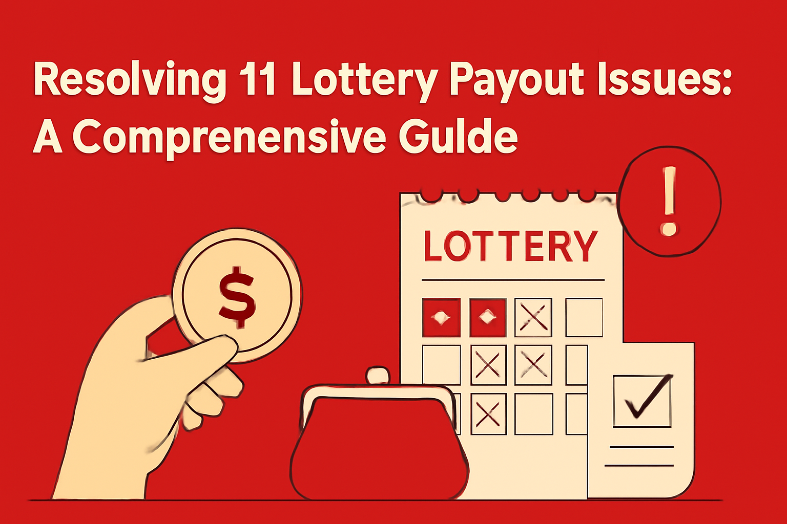 Informational scene about securing 11 Lottery accounts with emphasis on safety tips.