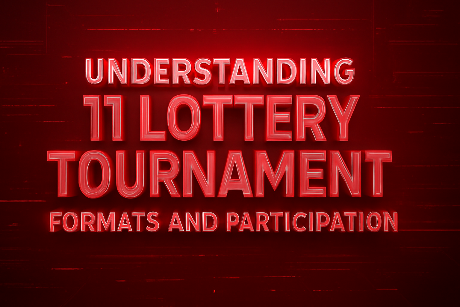 Informational graphic illustrating the 11 Lottery Terms of Service.