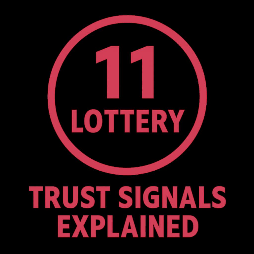 An icon representing the trust signals according to the 11 Lottery.