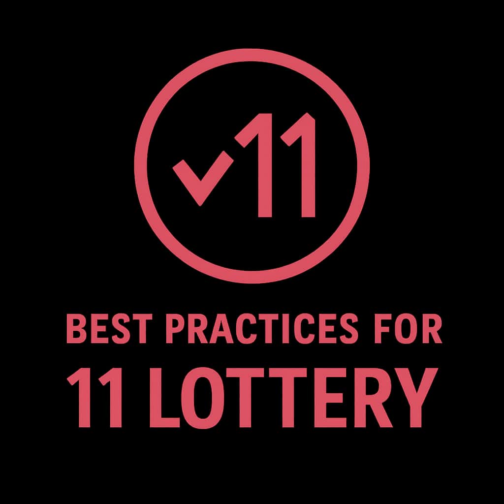 An icon representing best practices for 11 Lottery.