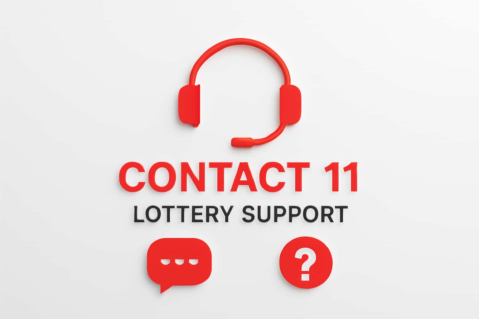 Contact 11 Lottery Support Interface